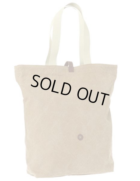 画像6: ＜人気商品＞コンパクトに折り畳めて旅行やお買い物に便利な帆布工房Ｂ４サイズ対応トートバッグＭ(４色有) (6)