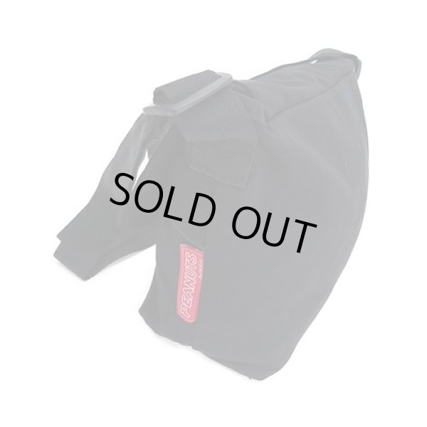 画像2: スヌーピーsnoopyミニメッセンジャーバッグ黒【メール便ok】 (2)