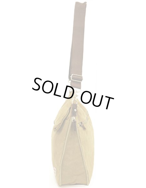 画像8: 拡幅機能 帆布工房口折れショルダーバッグL(４色有) (8)