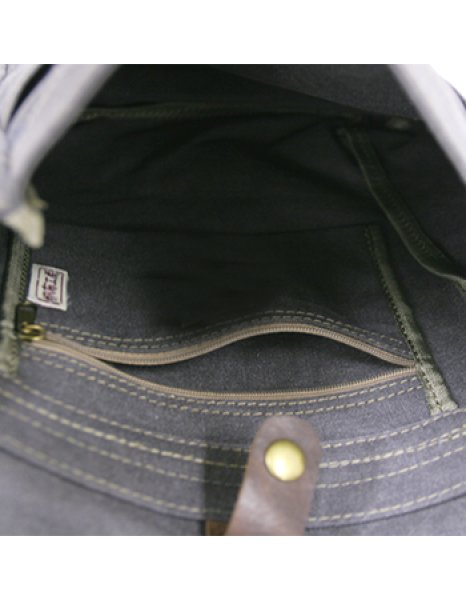 画像10: 帆布工房B5フラップショルダーバッグ縦型S（５色有) (10)