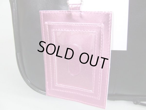 画像6: ハローキティHELLO KITTYパスケース＆底ポケット付きスクールバッグ黒 (6)