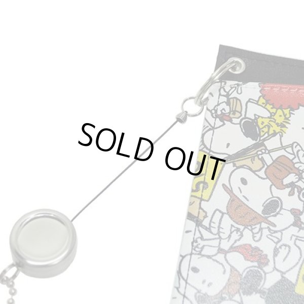 画像4: スヌーピーsnoopyリール付きパスケース【メール便ok】 (4)