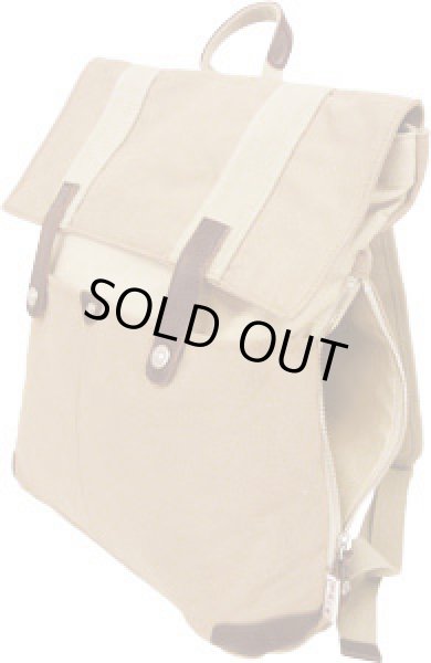 画像7: 【sale】メンズ＆レディース向けおしゃれなスクエアタイプの帆布工房リュックサック(４色有)【送料無料】 (7)