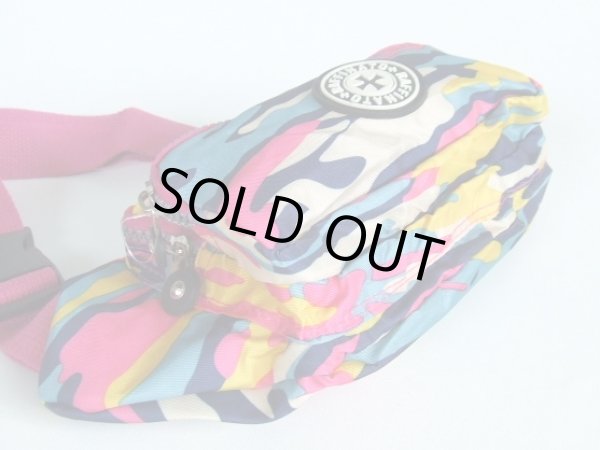 画像3: カラフルカラー小振りサイズのウエストバッグ【メール便ok】 (3)