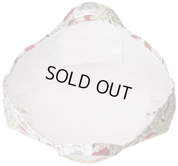 画像4: スヌーピーSNOOPYキルティングコミックトートバッグ (4)