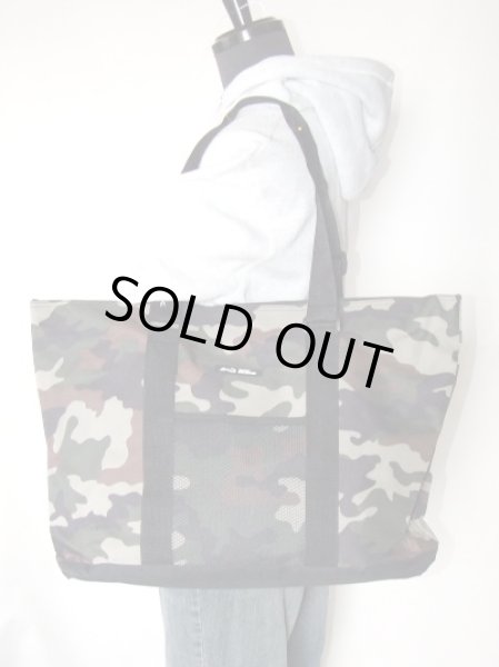 画像6: メンズ＆レディース人気の迷彩カモフラ大容量大きめトートバッグ (6)