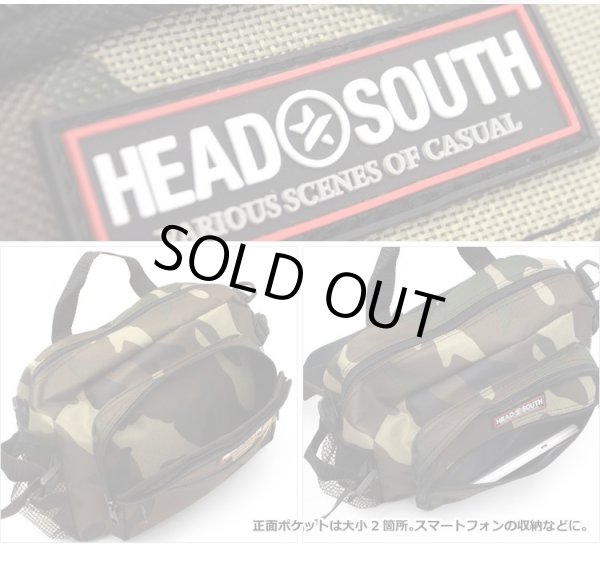 画像7: HEAD SOUTHメンズ大容量２ＷＡＹウエストバッグ（４色有） (7)