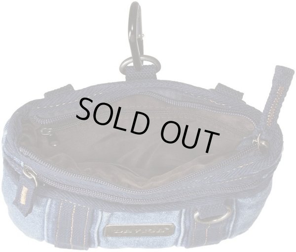 画像5: ヴィンテージ感のあるデニム素材２ＷＡＹシザーバッグ（２色有） (5)