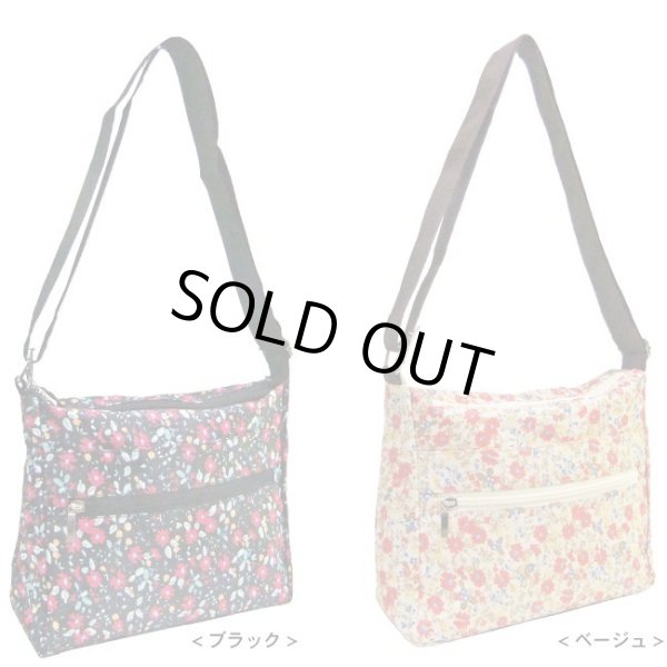 画像1: ＜訳あり＞＜値下げ＞小花柄ショルダーバッグ（２色有） (1)