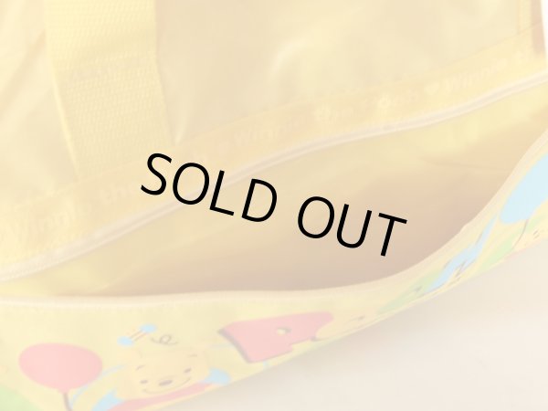 画像4: くまのプーさん(DISNEY)キッズ用軽量２ＷＡＹボストンバッグ黄 (4)