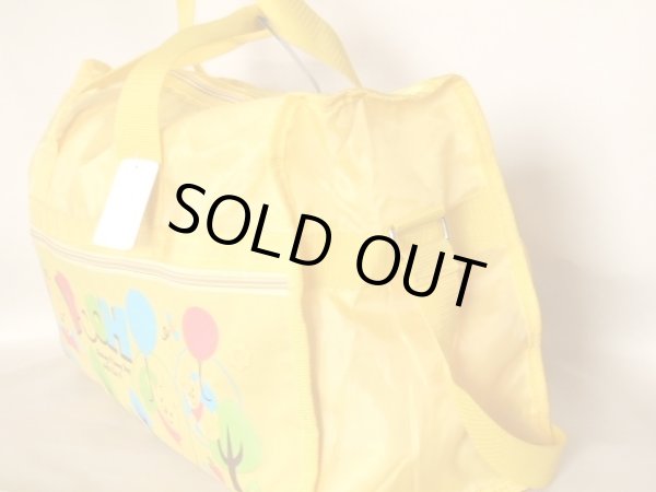 画像3: くまのプーさん(DISNEY)キッズ用軽量２ＷＡＹボストンバッグ黄 (3)