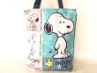 画像1: スヌーピー（SNOOPY）デニムトートバッグ【メール便ok】 (1)