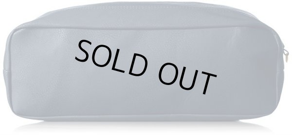 画像4: シボ感のあるフェイクレザー使いのスクエアタイプのトートバッグ紺 (4)