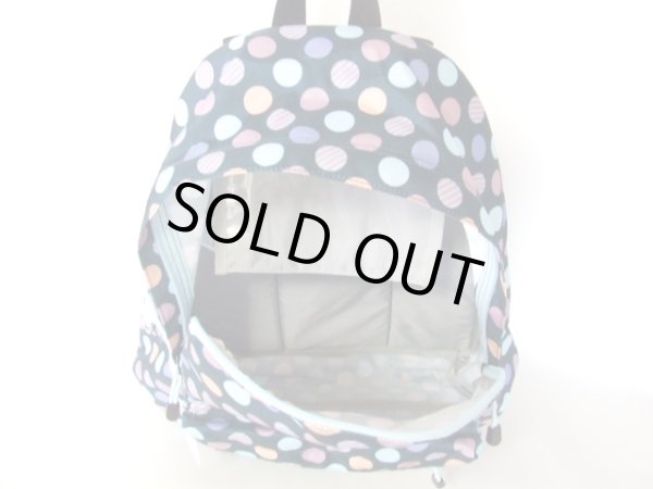 画像7: アウトドアプロダクツOUTDOOR PRODUCTSカラフルドットディパック／モスグリーン (7)