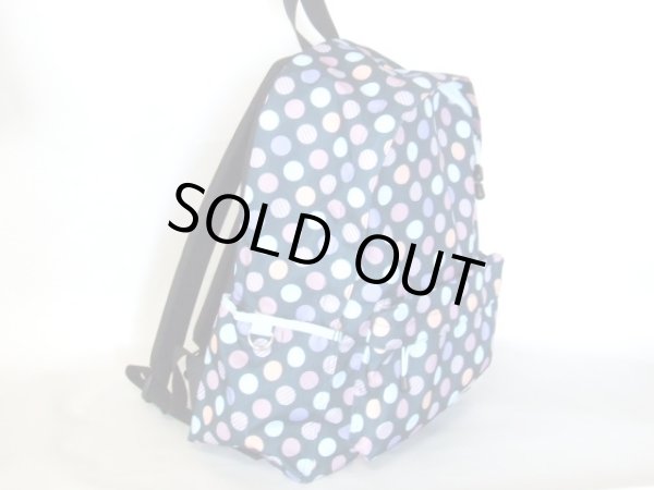 画像3: アウトドアプロダクツOUTDOOR PRODUCTSカラフルドットディパック／モスグリーン (3)