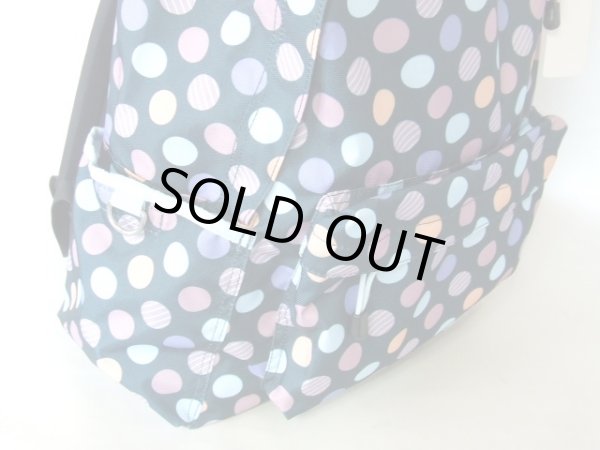 画像4: アウトドアプロダクツOUTDOOR PRODUCTSカラフルドットディパック／モスグリーン (4)