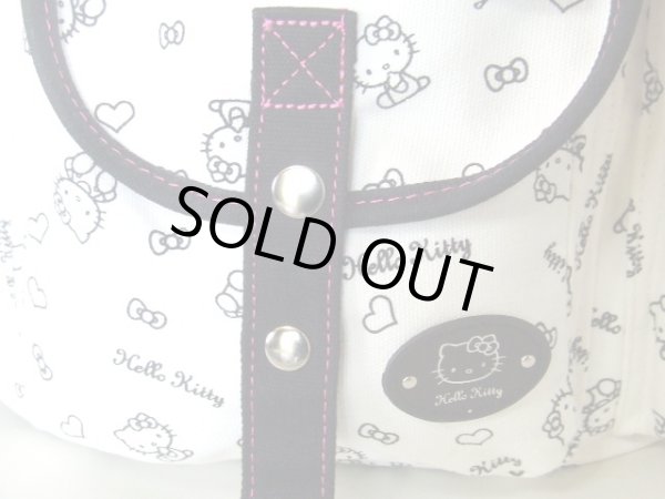 画像7: ハローキティHELLO KITTY総柄リュックサック白 (7)