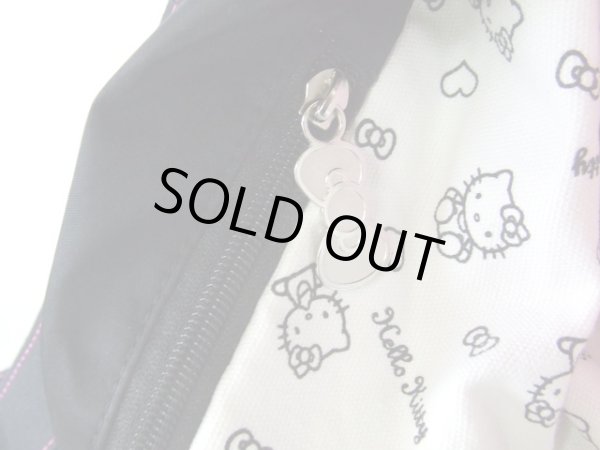 画像10: ハローキティHELLO KITTY総柄リュックサック白 (10)