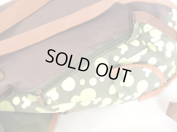 画像5: ミッキーマウスシルエット総柄リュックサック (5)