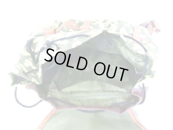 画像7: ミッキーマウスシルエット総柄リュックサック (7)