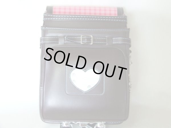 画像5: 【sale】ハートがいっぱいセイバン天使のはねランドセル茶■ (5)