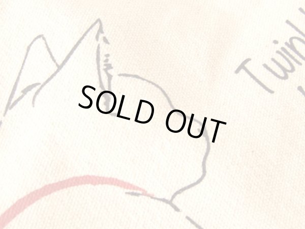 画像8: レディース猫の親子のかわいいイラスト天ファスナートートバッグ／アイボリー (8)