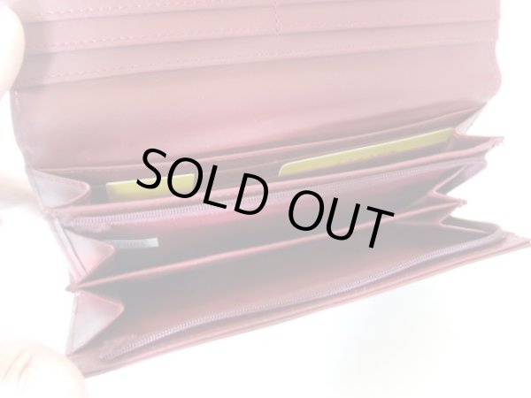 画像10: 縁起の良い親子ふくろうイラスト長財布（４色有） (10)