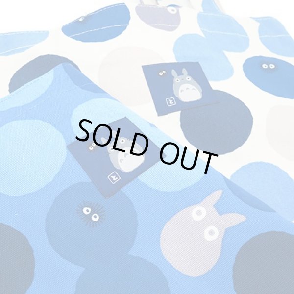 画像3: となりのトトロ水玉柄トートバッグ【メール便ok】 (3)