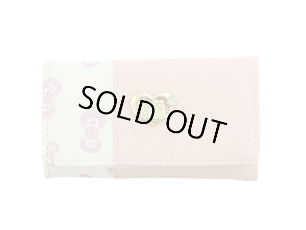 画像3: ハローキティ(HelloKitty)キュートなリボンプリントキーケース(3色有) (3)