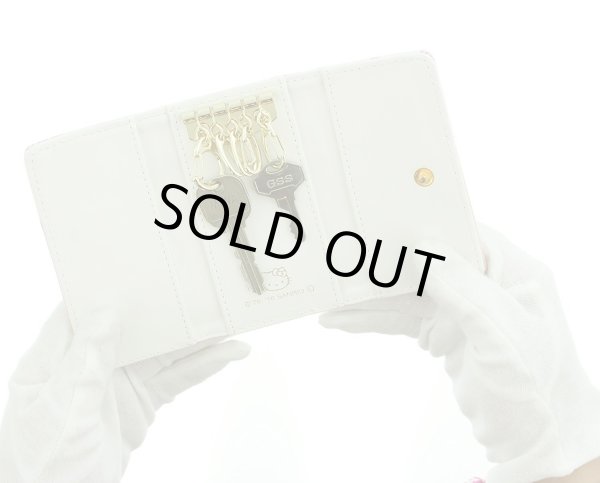 画像6: ハローキティ(HelloKitty)キュートなリボンプリントキーケース(3色有) (6)