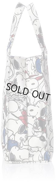 画像4: スヌーピー(snoopy)ラミネート加工トートバッグ【メール便ok】 (4)