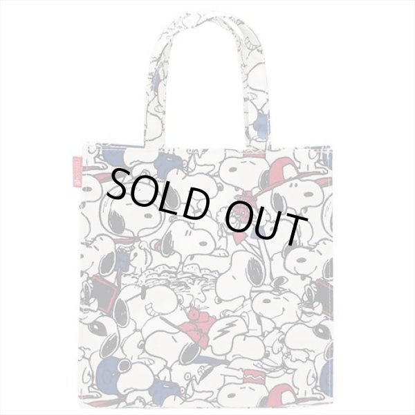 画像2: スヌーピー(snoopy)ラミネート加工トートバッグ【メール便ok】 (2)