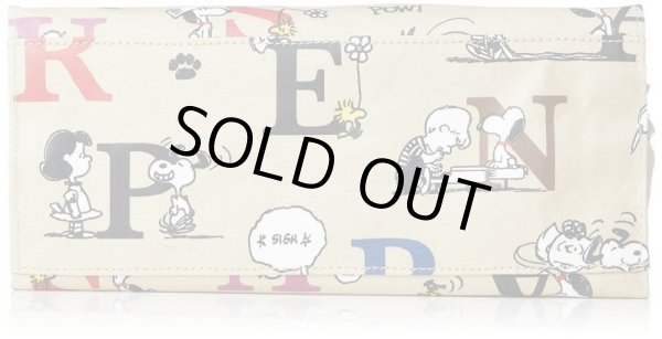 画像3: スヌーピー(snoopy)ラミネート加工トートバッグ／英字【メール便ok】 (3)