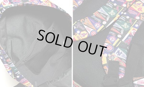 画像5: 訳あり■メジャーリーグベースボールリュックサック／黒 (5)