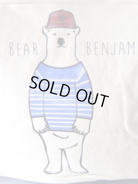 画像7: POLAR BEAR BENJAMINリュックサック／青 (7)