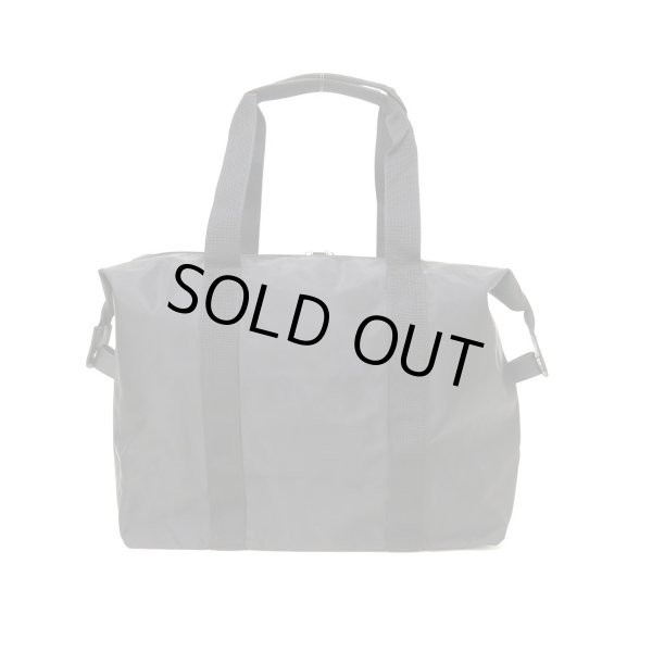 画像3: メンズ＆レディース１〜２泊の旅行や出張に便利なナイロンボストンバッグ／黒 (3)