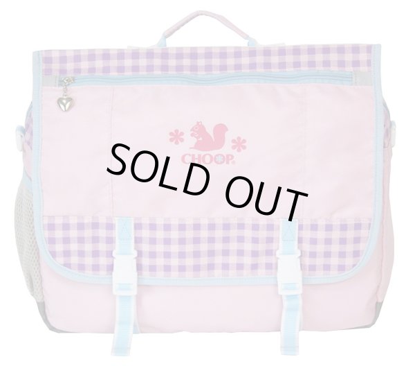画像3: 【sale】女の子に人気のシュープCHOOPのかわいいチェック柄3wayバッグ（２色有） (3)