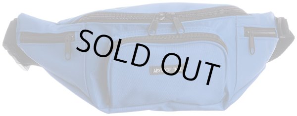 画像4: 機能満載！ポケット豊富ウエストバッグ（６色有） (4)