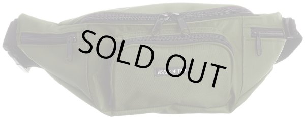 画像5: 機能満載！ポケット豊富ウエストバッグ（６色有） (5)