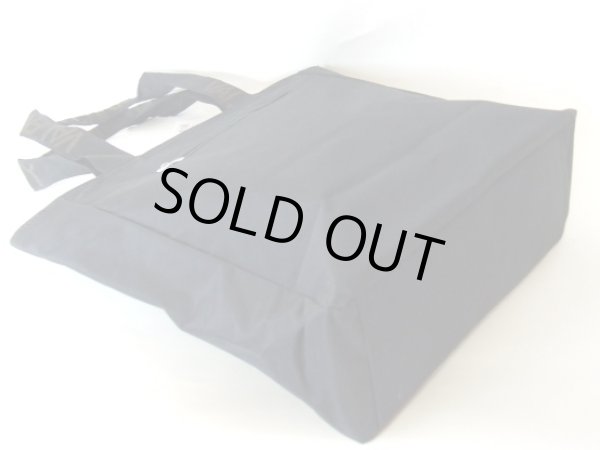 画像2: VALENTINO CHRISTYレディース英字ロゴテープトートバッグ／黒 (2)