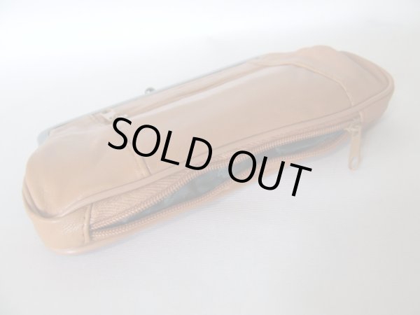 画像5: ３室式でカードも入る使いやすいダブルがま口ラム革財布（10色有） (5)