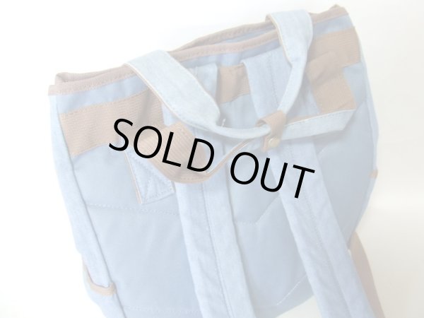 画像8: ＜訳あり＞アネロanelloデニムトート型リュックサック (8)