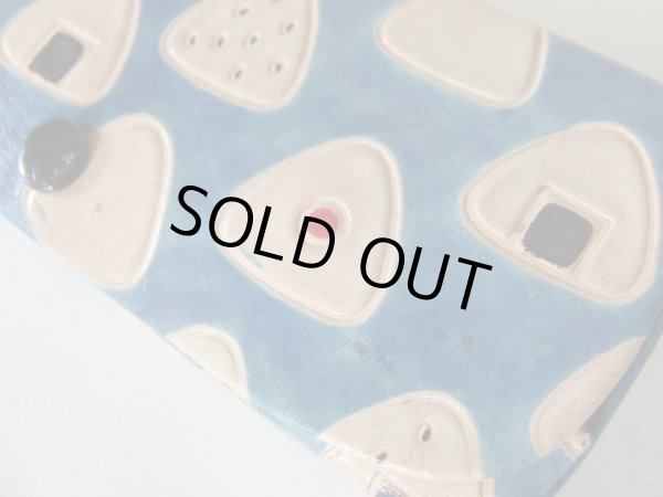 画像4: ＜訳あり＞おにぎり柄メガネケース紺 (4)