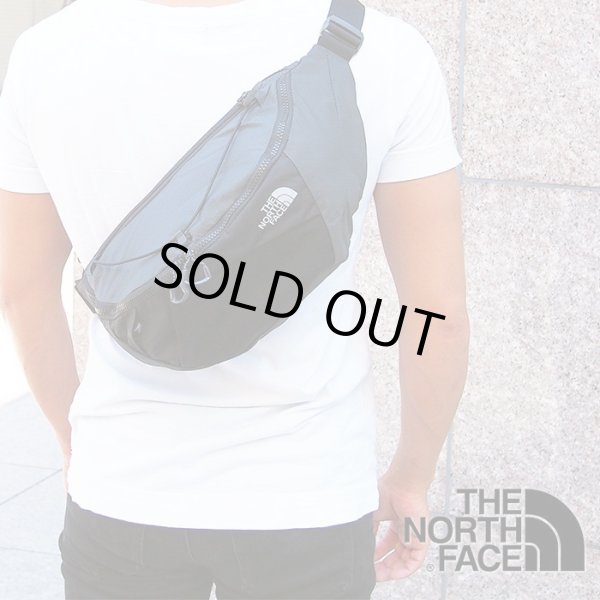 画像10: ノースフェイス（THE NORTH FACE）ボディーバッグ ウエストバッグ６Ｌ（ブラック×グレー） (10)
