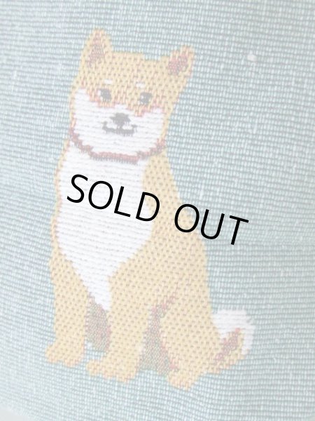 画像4: ジャカード癒し系柴犬柄トートバッグ＜１点限り＞ (4)