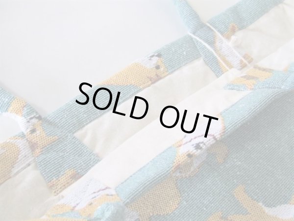 画像8: ジャカード癒し系柴犬柄トートバッグ＜１点限り＞ (8)