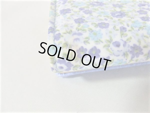 画像6: ＜訳あり＞レディース小花柄長財布／スミレ＜送料無料＞ (6)