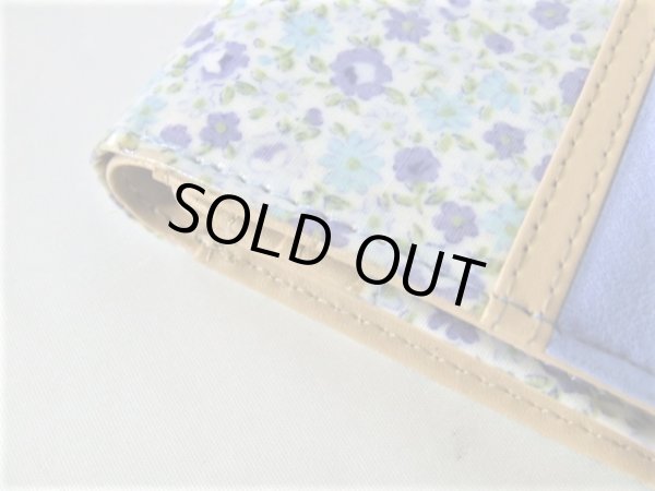 画像5: ＜訳あり＞レディース小花柄長財布／スミレ＜送料無料＞ (5)