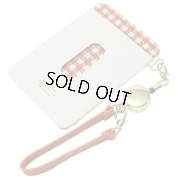 画像2: スヌーピーsnoopyリール付きシングルパスケース＜アメリカンヴィンテージ ＞ホワイト（送料無料） (2)