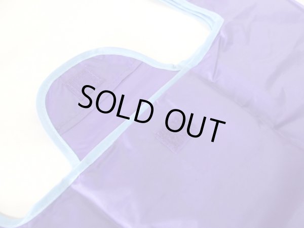 画像6: ＜２個セット＞ＬＬサイズ大容量３５Ｌ折りたたみショッピングエコバッグ／パープル（送料無料） (6)